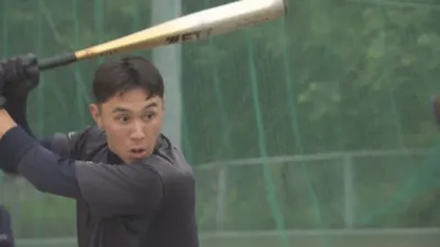 バッティング練習
