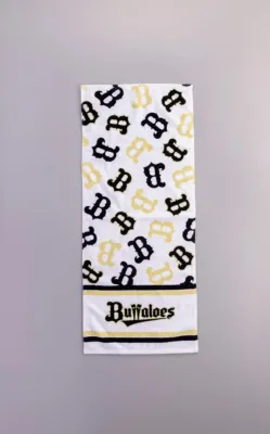 Buffaloesロゴ入りタオル