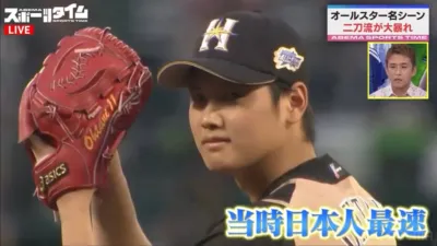 大谷翔平選手のオールスター名シーン