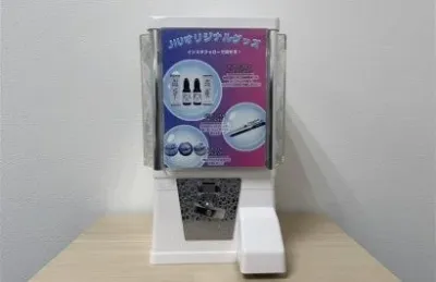 オリジナルグッズのガチャガチャ