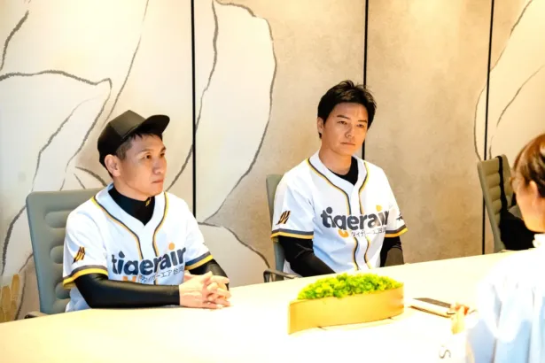 林威助氏(元阪神タイガース)とますだおかだ増田氏が語る!タイガーエア台湾就任発表会アフタートークで明かされた阪神と台湾プロ野球の熱い絆!