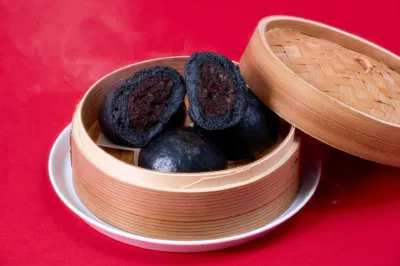 黒色の東京讀賣饅