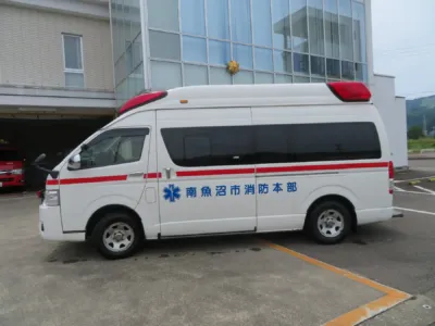 南魚沼市消防本部の救急車