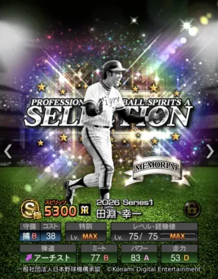 田淵 幸一選手カード
