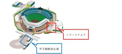 肉祭会場図