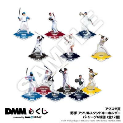 アクスタ賞 野手 アクリルスタンドキーホルダー