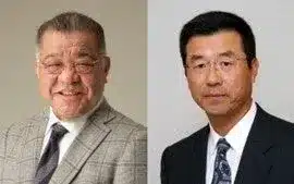 掛布雅之氏と達川光男氏