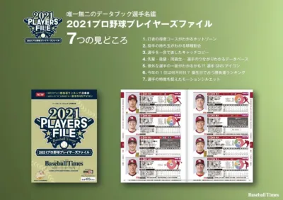 唯一無二のデータブック選手名鑑 2021プロ野球プレイヤーズファイル