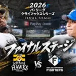 【1回戦】CSファイナルステージ ホークスvsファイターズ【プロスピA】