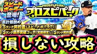 【プロスピA】Ｓランク抑え能力評価・プロスピパーク攻略・期限が切れる契約書開封【プロ野球スピリッツＡ】