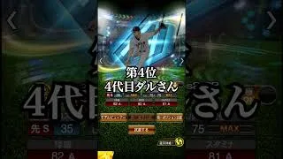【ダルさん】歴代ダルさんリアタイ的強さランキング #プロスピa #shorts #130